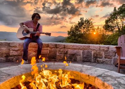 Playing at Ellie Ray’s – Cameron Wheaton - By Fire Pit