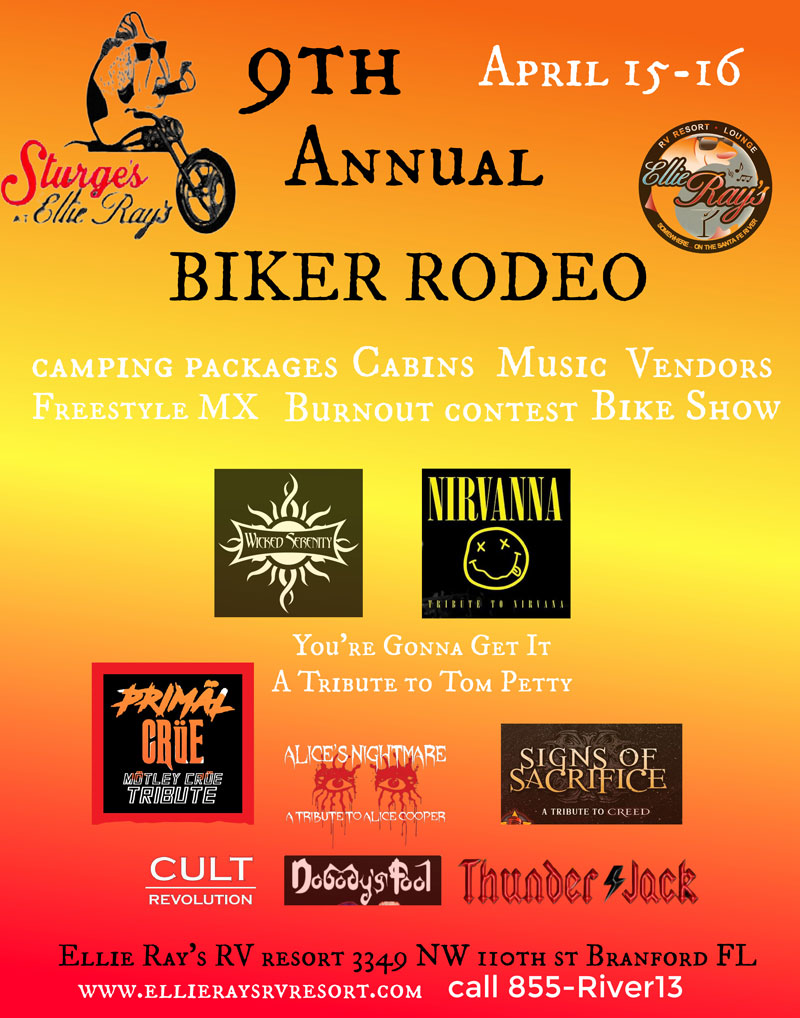 9th Annual Biker Rodeo at Ellie Ray's RV Resort and Campground